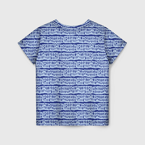Детская футболка Полоска рваная / 3D-принт – фото 2
