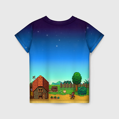 Детская футболка Мой дом в Stardew Valley / 3D-принт – фото 2