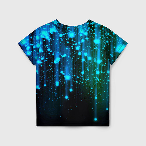 Детская футболка Space - starfall / 3D-принт – фото 2