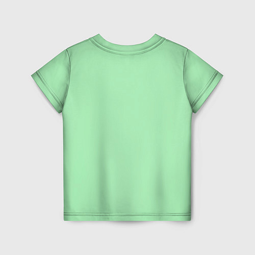 Детская футболка Мятный радуга / 3D-принт – фото 2