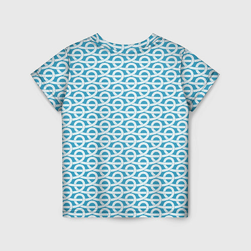 Детская футболка Узел верёвочный / 3D-принт – фото 2