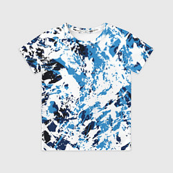 Футболка детская Взрыв гжели, цвет: 3D-принт