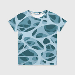 Футболка детская Снежные лабиринты, цвет: 3D-принт