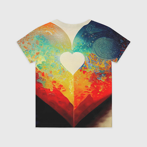 Детская футболка Your heart / 3D-принт – фото 2