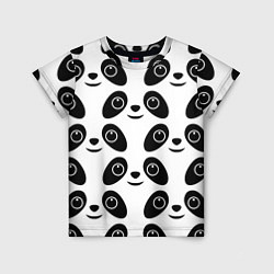 Футболка детская Panda bing dun dun, цвет: 3D-принт