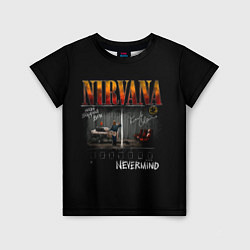 Футболка детская Nirvana heart shaped box, цвет: 3D-принт