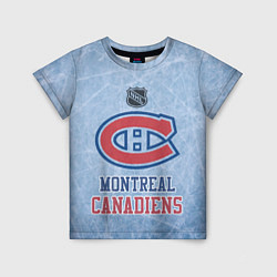 Футболка детская Montreal Canadiens - NHL, цвет: 3D-принт