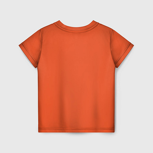 Детская футболка Красные олени и елочки / 3D-принт – фото 2