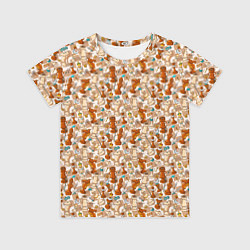 Футболка детская Шахматная битва, цвет: 3D-принт