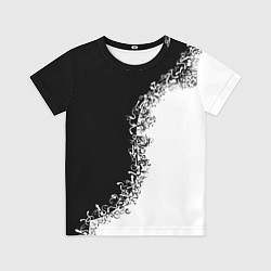 Футболка детская Инь и Янь, цвет: 3D-принт