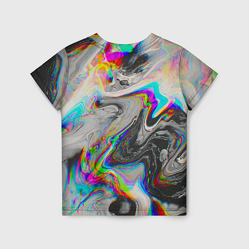 Детская футболка Abstract digital / 3D-принт – фото 2