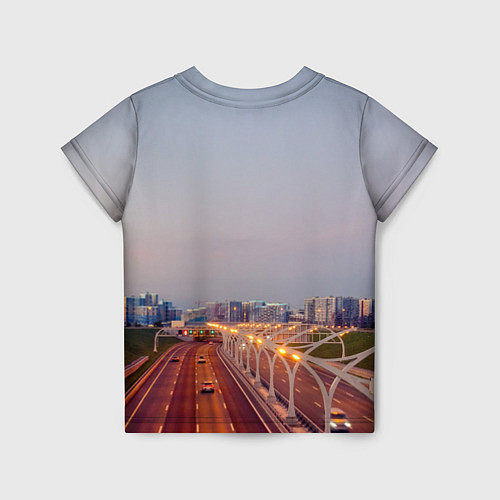 Детская футболка Санкт-Петербург: Васильевский остров / 3D-принт – фото 2