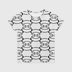 Детская футболка Восьмерка паттерн