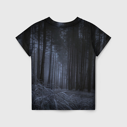 Детская футболка Уэнсдэй фото / 3D-принт – фото 2