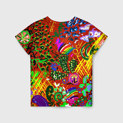 Детская футболка Одежда Тэхена / 3D-принт – фото 2