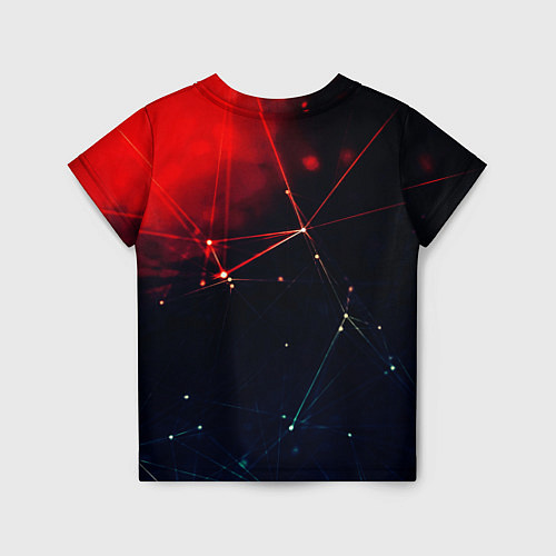 Детская футболка Midjourney Нейронный космос / 3D-принт – фото 2