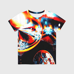 Футболка детская Фрактальный узор, цвет: 3D-принт