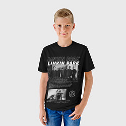 Футболка детская Linkin Park Chester Bennington, цвет: 3D-принт — фото 2