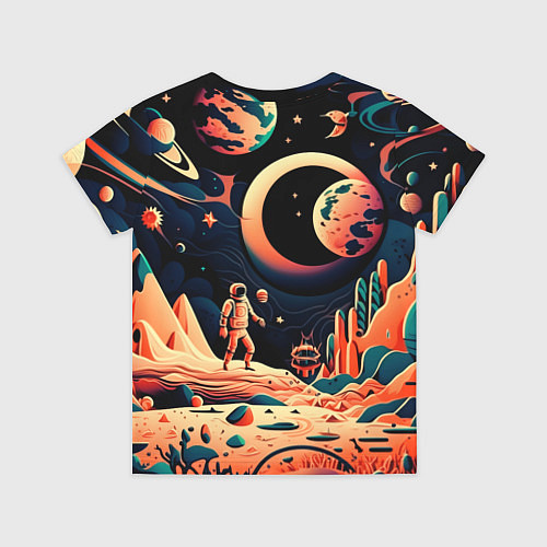 Детская футболка Покорение космоса / 3D-принт – фото 2