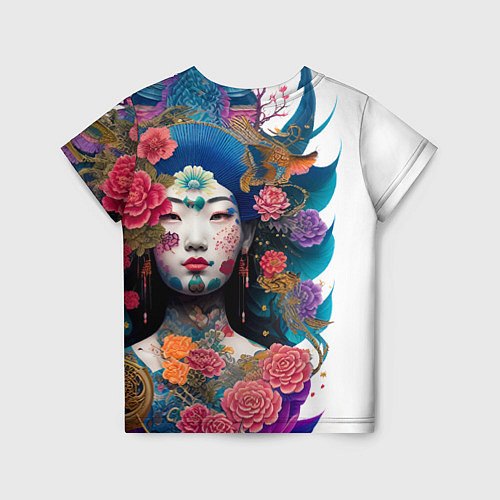 Детская футболка Japan style - tattoo - art / 3D-принт – фото 2