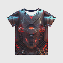 Футболка детская Панцирь киборга, цвет: 3D-принт