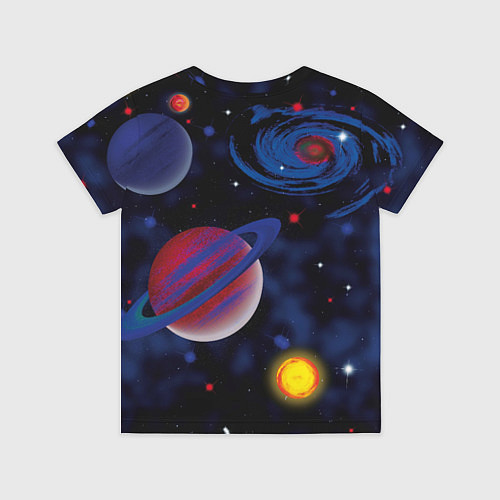 Детская футболка Планеты / 3D-принт – фото 2