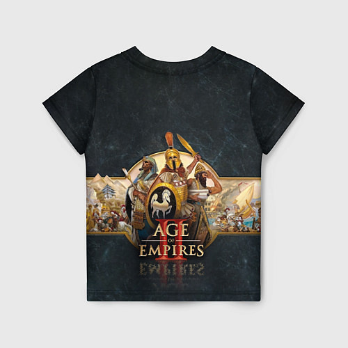 Детская футболка Age of Empires Эпоха империй / 3D-принт – фото 2
