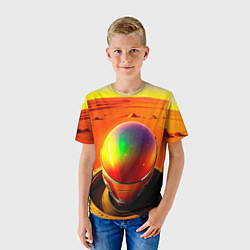Футболка детская Фото на марсе-арт, цвет: 3D-принт — фото 2