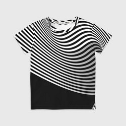 Футболка детская Trendy raster pattern, цвет: 3D-принт