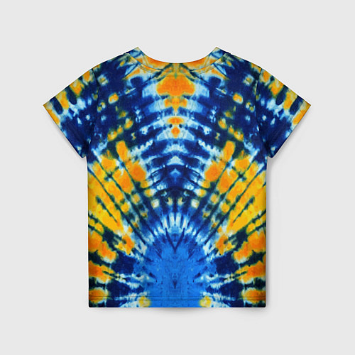 Детская футболка Tie dye стиль хиппи / 3D-принт – фото 2