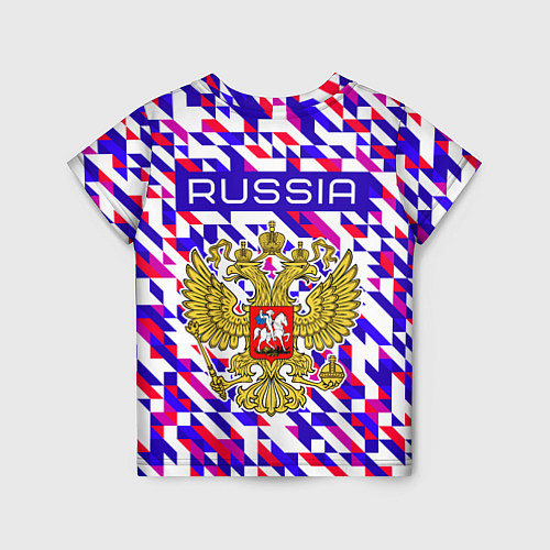 Детская футболка Russian geometry / 3D-принт – фото 2