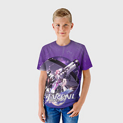 Футболка детская Аста Хонкай Стар Рейл, цвет: 3D-принт — фото 2