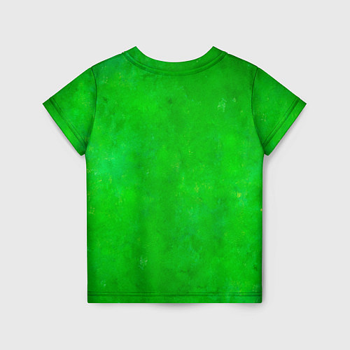 Детская футболка Уличный зелёный фонарь / 3D-принт – фото 2