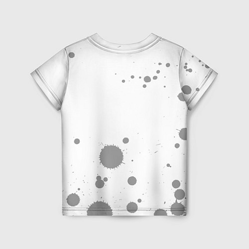 Детская футболка Roblox glitch на светлом фоне: символ сверху / 3D-принт – фото 2