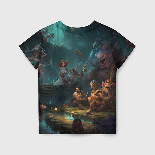 Детская футболка Jinx fantasy / 3D-принт – фото 2