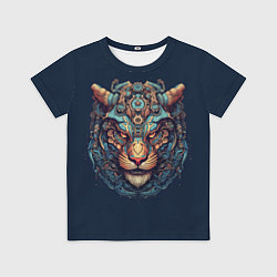 Футболка детская Механический тигр, цвет: 3D-принт