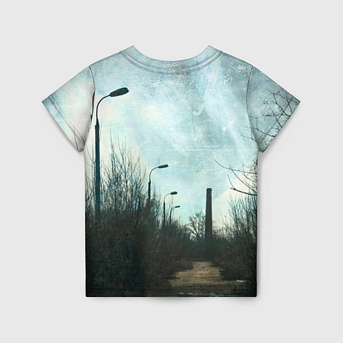 Детская футболка Stalker одиночка на дороге / 3D-принт – фото 2