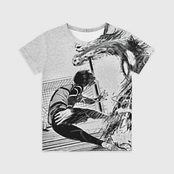 Футболка детская Blue Lock: Синяя Тюрьма, цвет: 3D-принт