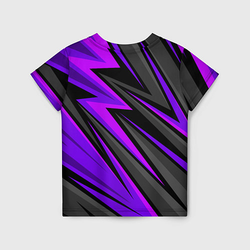 Детская футболка Спорт униформа - пурпурный / 3D-принт – фото 2