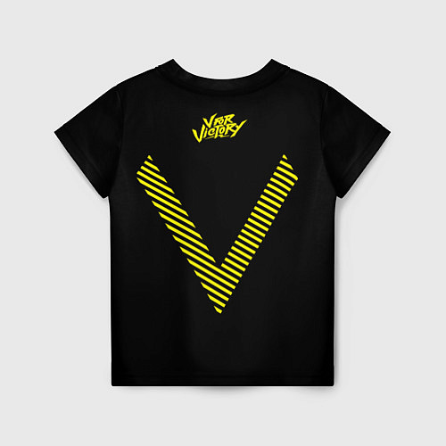 Детская футболка Team Vitality Bee / 3D-принт – фото 2
