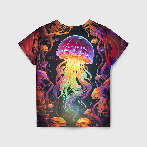 Детская футболка Фантастическая медуза / 3D-принт – фото 2