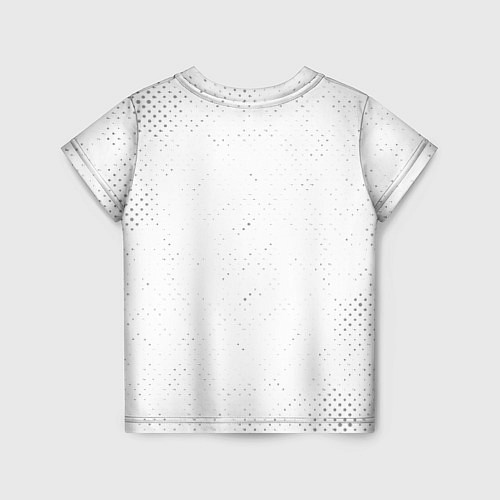 Детская футболка Portal glitch на светлом фоне: надпись, символ / 3D-принт – фото 2