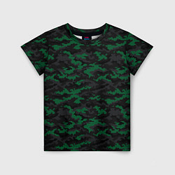 Футболка детская Точечный камуфляжный узор Spot camouflage pattern, цвет: 3D-принт