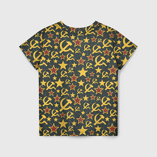 Детская футболка Серп и Молот - СССР / 3D-принт – фото 2