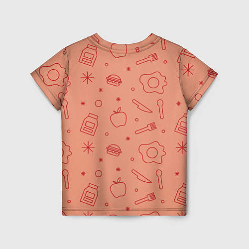 Детская футболка Foody / 3D-принт – фото 2