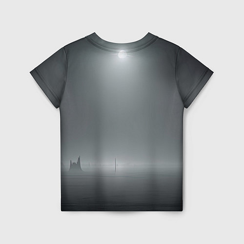 Детская футболка Прогулка по воде / 3D-принт – фото 2