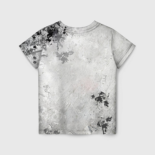 Детская футболка Dragon - white grunge / 3D-принт – фото 2