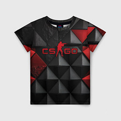 Детская футболка CS GO abstract texture