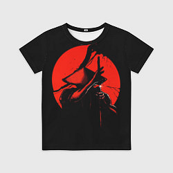 Футболка детская Самурай на закате, цвет: 3D-принт