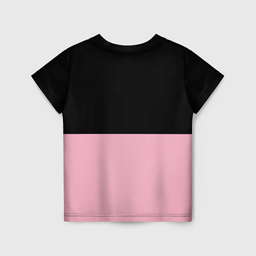 Детская футболка Черно-розовые K-pop группа / 3D-принт – фото 2
